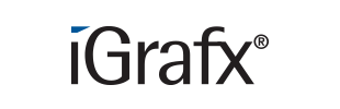 iGrafx のロゴです。