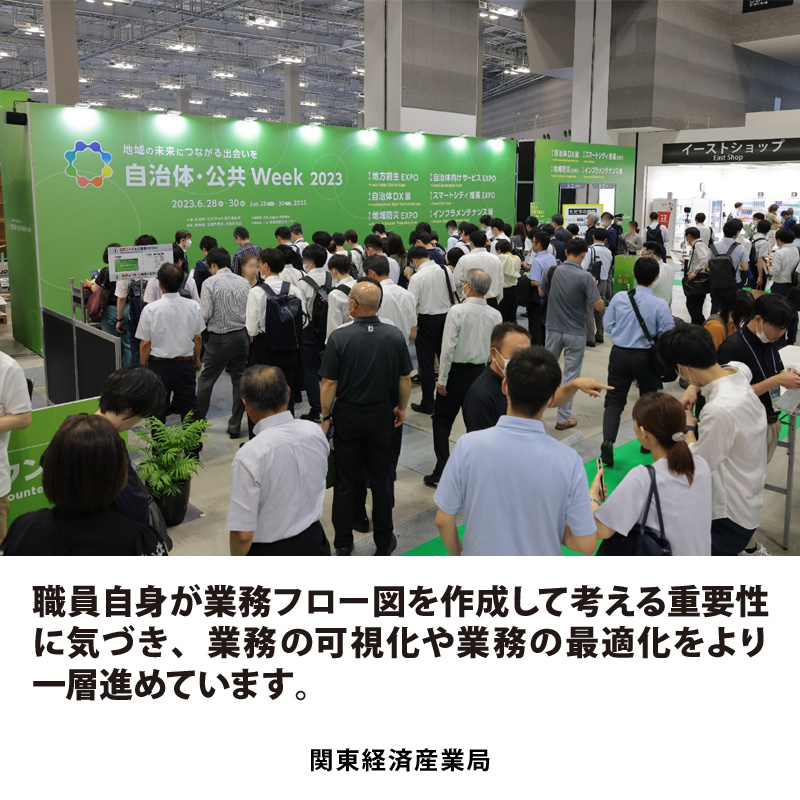 担当者の年間作業時間を3,800時間削減、従来の3倍近い作業効率の向上を図ることに成功 – 経済産業省 関東経済産業局様